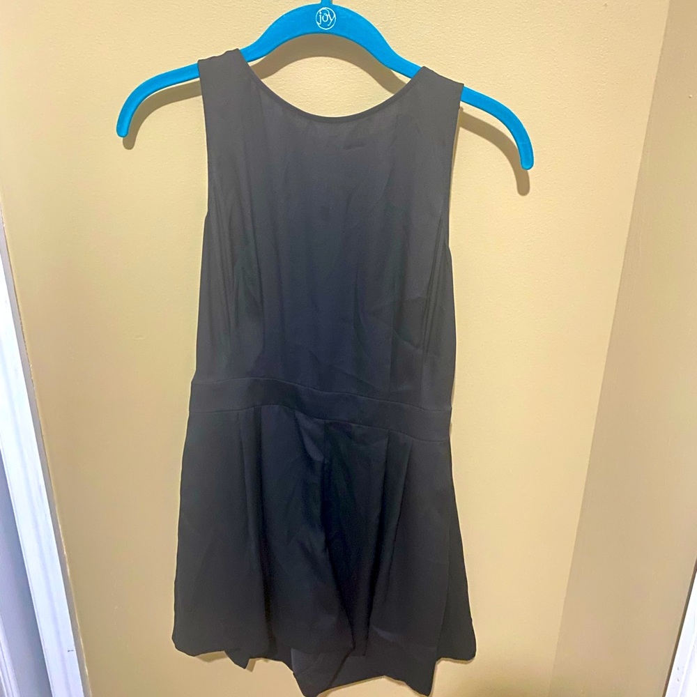 Ann Taylor Loft Black Romper